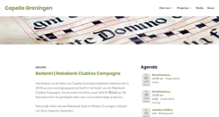 Desktop Screenshot of capellagroningen.nl